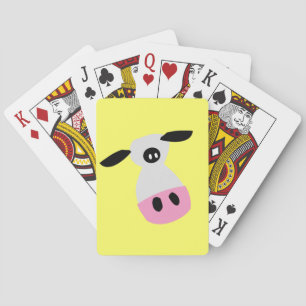Just a Cow Poker Cards