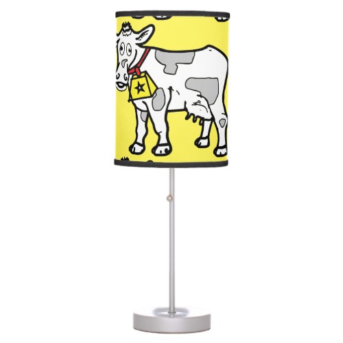 Just a Cow Table Lamp