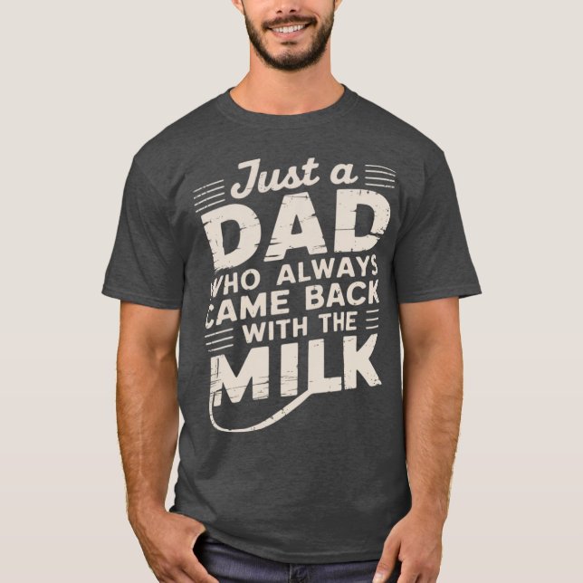 Just A Dad Who Always Came Back boy T-Shirt (Front)