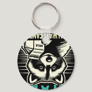 Just A Dad Who Always Came Back With The Milk Fath Keychain
