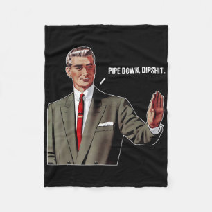 Just A Dad Who Always Came Back With The Milk Fleece Blanket