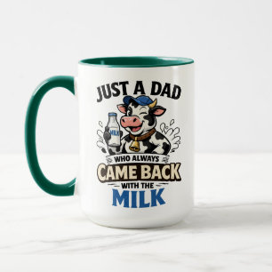 Just a Dad Who Always Came Funny cow Father’s Mug