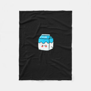 Just A Dad Who Always Comes Back With The Milk Fat Fleece Blanket