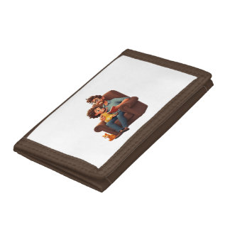 Just a dad who always supports trifold wallet