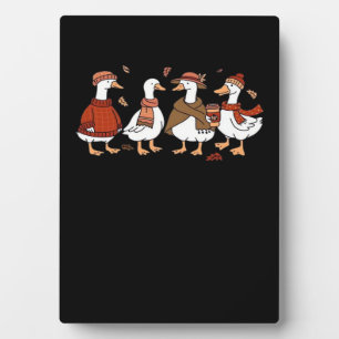 Just a Fall Goose Oversized T-Shirt Plaque