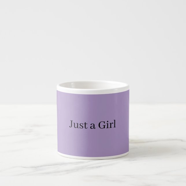just a girl mug (Front)