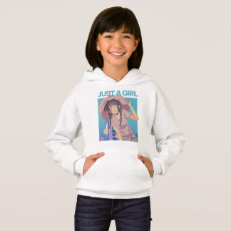 just a girl t-shirt hoodie