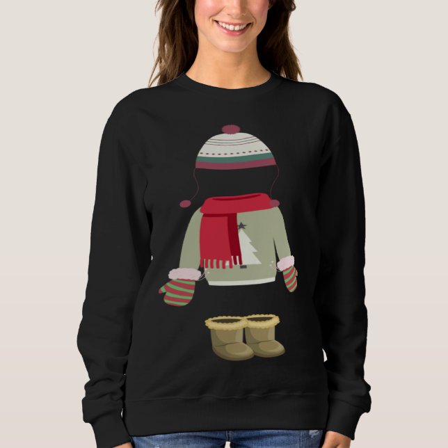 Just A Girl Who is Invisible Sweatshirt (Front)