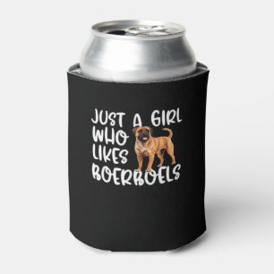 Just A Girl Who Likes Boerboels Classic T-Shirt Can Cooler