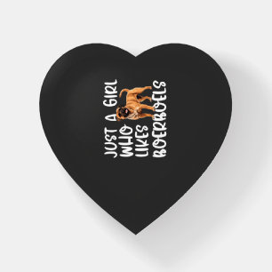 Just A Girl Who Likes Boerboels Classic T-Shirt Paperweight