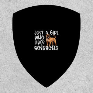 Just A Girl Who Likes Boerboels Classic T-Shirt Patch
