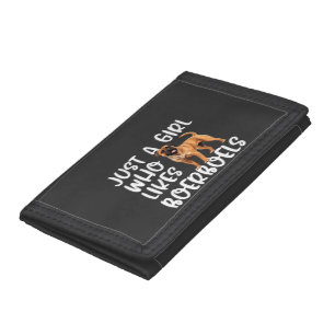 Just A Girl Who Likes Boerboels Classic T-Shirt Tri-fold Wallet