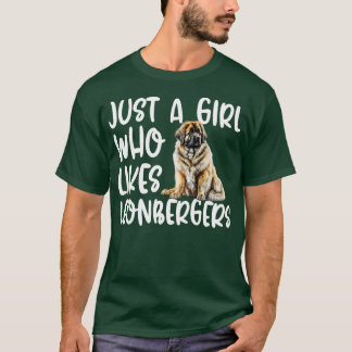 Just A Girl Who Likes Leonbergers T-Shirt