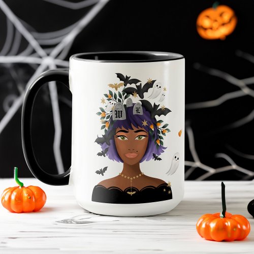 Just A Girl Who Love Halloween Costume Beauty Mug