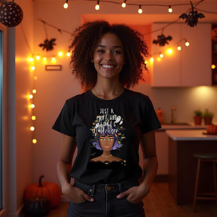 Just A Girl Who Love Halloween Costume Beauty T-Shirt