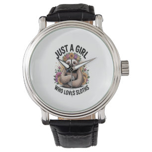 just a girl Who love sloths Watch