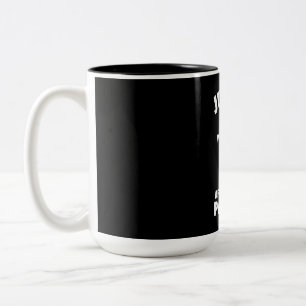Just A Girl Who Loves African Grey Parrot Two-Tone Coffee Mug