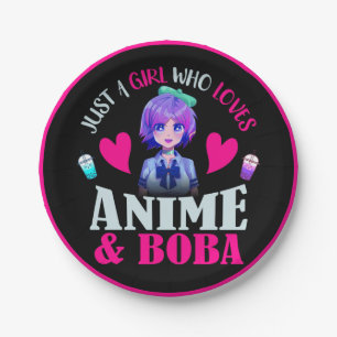 Just A Girl Who Loves Anime and Boba     Paper Plates