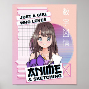 Anime Girl Names Posters for Sale