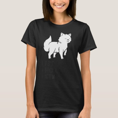 Just a Girl Who Loves Arctic Foxes  T_Shirt