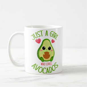 Just A Girl Who Loves Avocados Coffee Mug