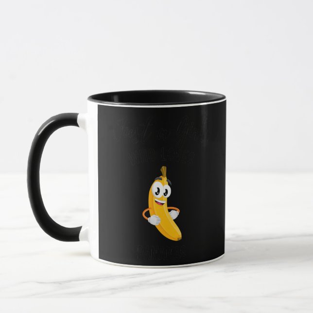 Just A Girl Who Loves Bananas apparel banana Mug (Left)