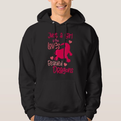 Just a Girl Who Loves Bearded Dragons s Hoodie