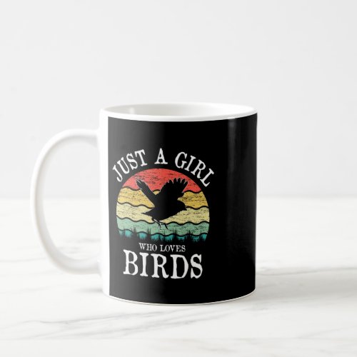 Just A Girl Who Loves Birds Coffee Mug