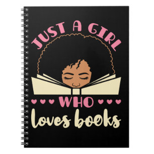 Just a Girl Who Loves Books African American