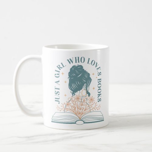 Just A Girl Who Loves Books Coffee Mug