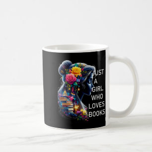 Just A Girl Who Loves Books Coffee Mug