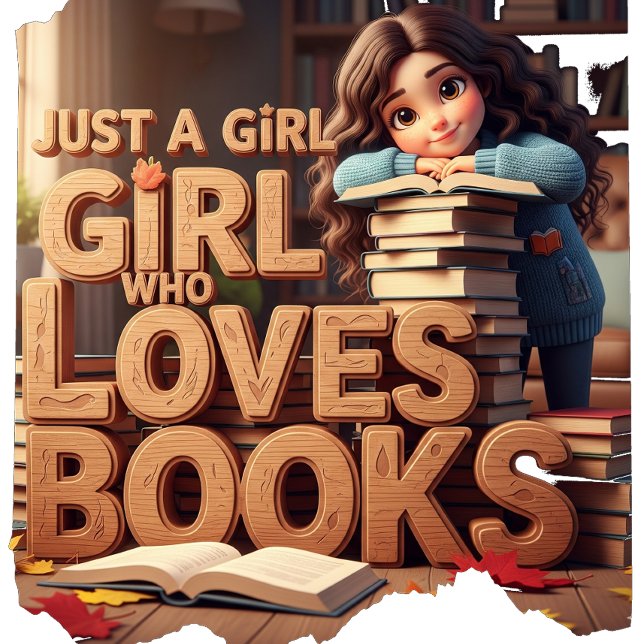 Just a Girl who Loves Books Sweatshirt (Creator Uploaded)