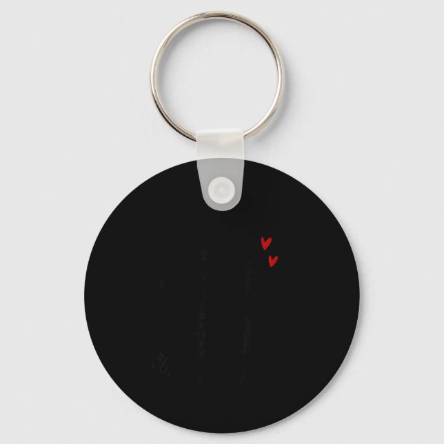 Just A Girl Who Loves Bunnies And Boba Tea Holland Keychain (Front)