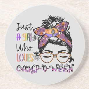Just a Girl Who Loves Camp-o-ween – Halloween Camp Coaster