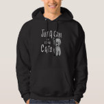 Just A Girl Who Loves Cats I Cat Lady I Cat Mom I  Hoodie
