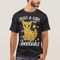 Just A Girl Who Loves Cheetahs Women Cheetah Lover