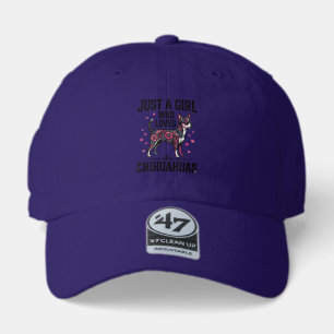 Just A Girl Who Loves Chihuahuas Vintage Dog Desig 47 Brand Hat
