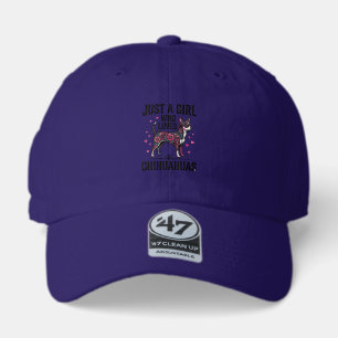 Just A Girl Who Loves Chihuahuas Vintage Dog Desig 47 Brand Hat