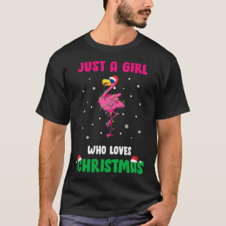 Just a Girl Who Loves Christmas 5 T-Shirt