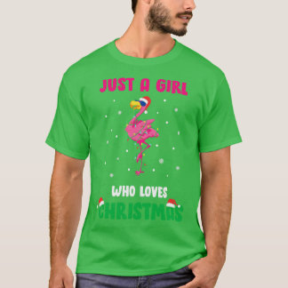 Just a Girl Who Loves Christmas T-Shirt