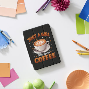 Just A Girl Who Loves Coffee iPad Mini Cover