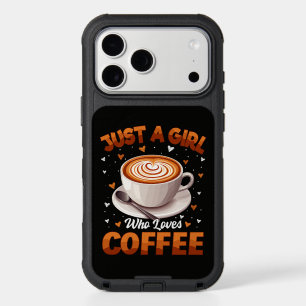 Just A Girl Who Loves Coffee iPhone 17 Pro Max Case