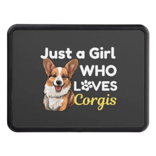 Just a Girl Who Loves Corgis Hitch Cover