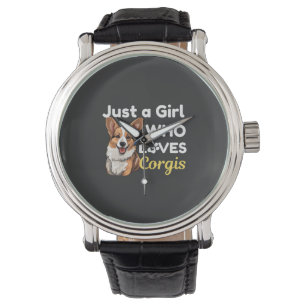 Just a Girl Who Loves Corgis Watch