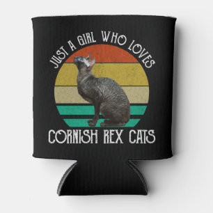 Just A Girl Who Loves Cornish Rex Cats Can Cooler