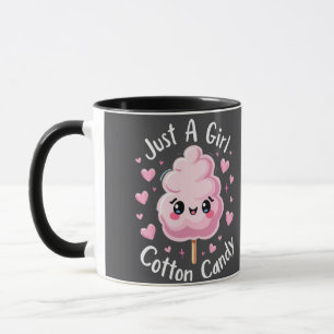 Just a Girl Who Loves Cotton Candy Mug