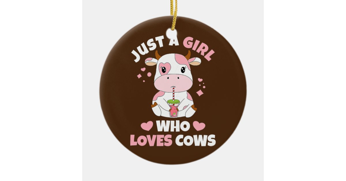 I'm Just A Girl Who Loves Cows Sticker| Cute Cow Sticker | Floral Cow Gift  | Gift for Cow Lover | Co…See more I'm Just A Girl Who Loves Cows Sticker