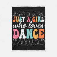 Just A Girl Who Loves Dance Cute Dancer Dancing Gi