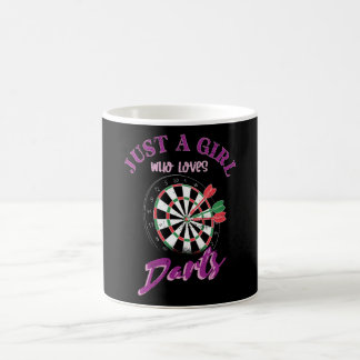 Just A Girl Who Loves Darts Coffee Mug