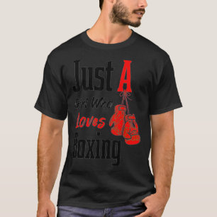 Just a girl who loves Dogs - Funny Puppy (6) T-Shirt